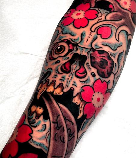 tattoos/ - Japanese Skull  - 144858